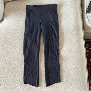 Lululemon Leggings With Mesh